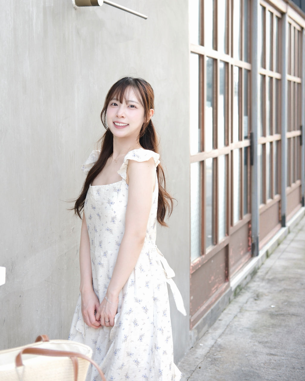 KR BB棉超氣質仙氣碎花Ops