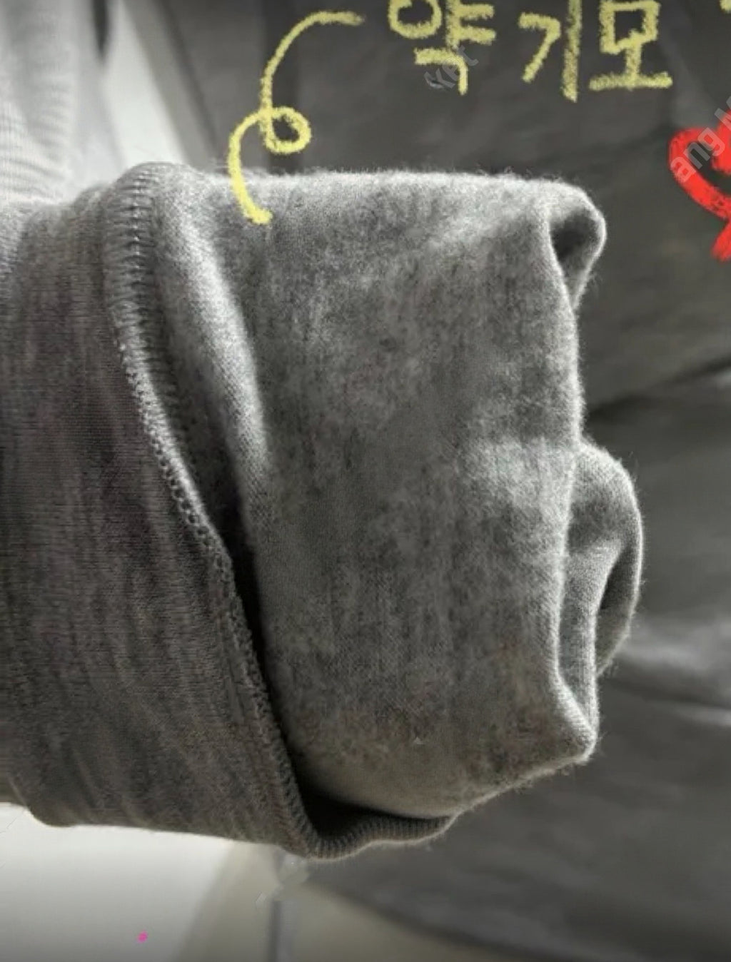 KR 貼身S型大圓領保暖T恤