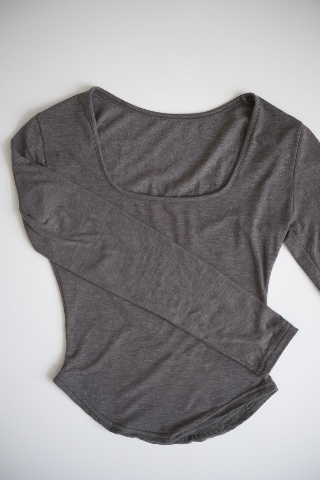 KR 貼身S型大圓領保暖T恤