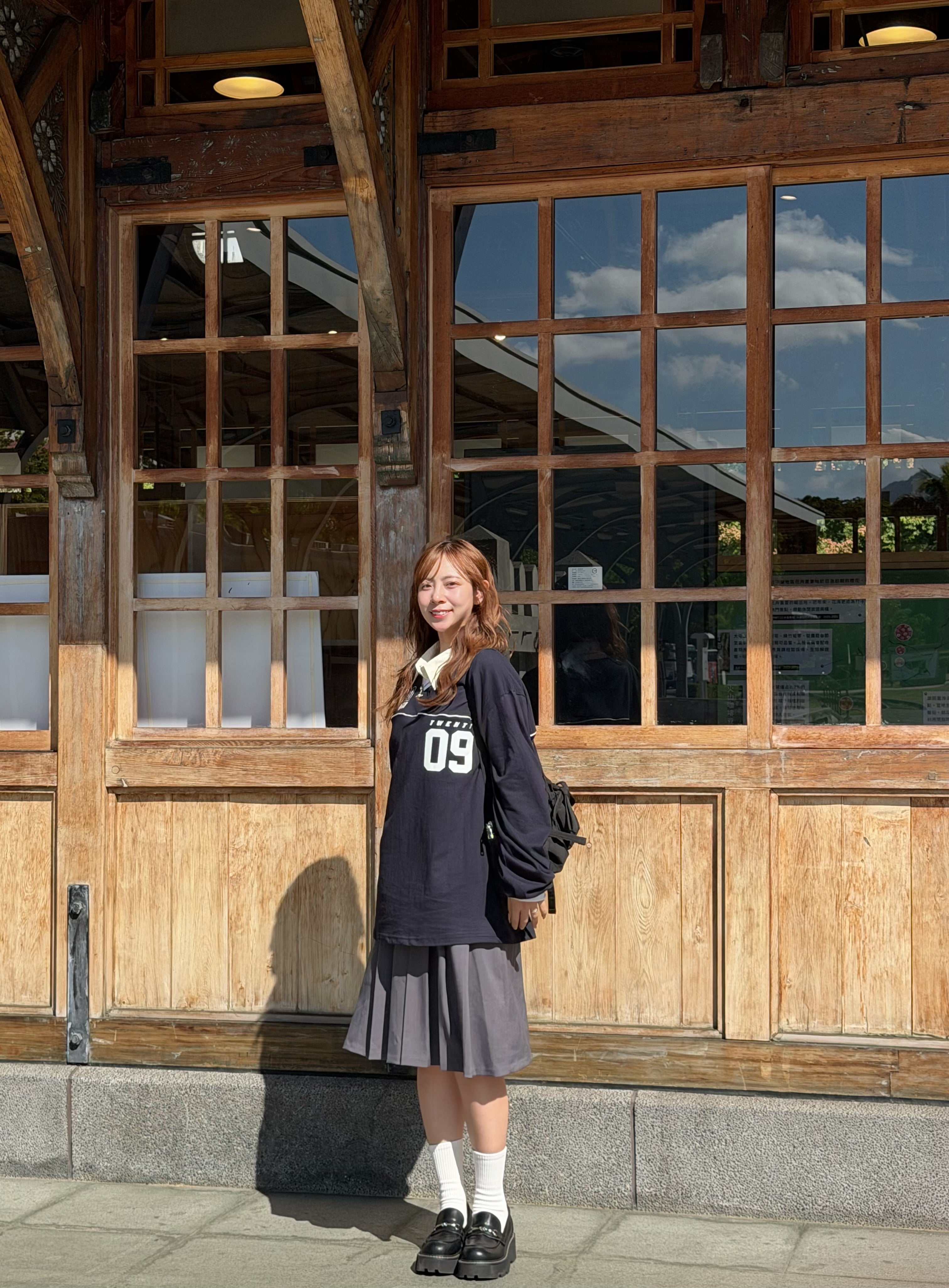 KR 秋季小v領9號棒球風衛衣