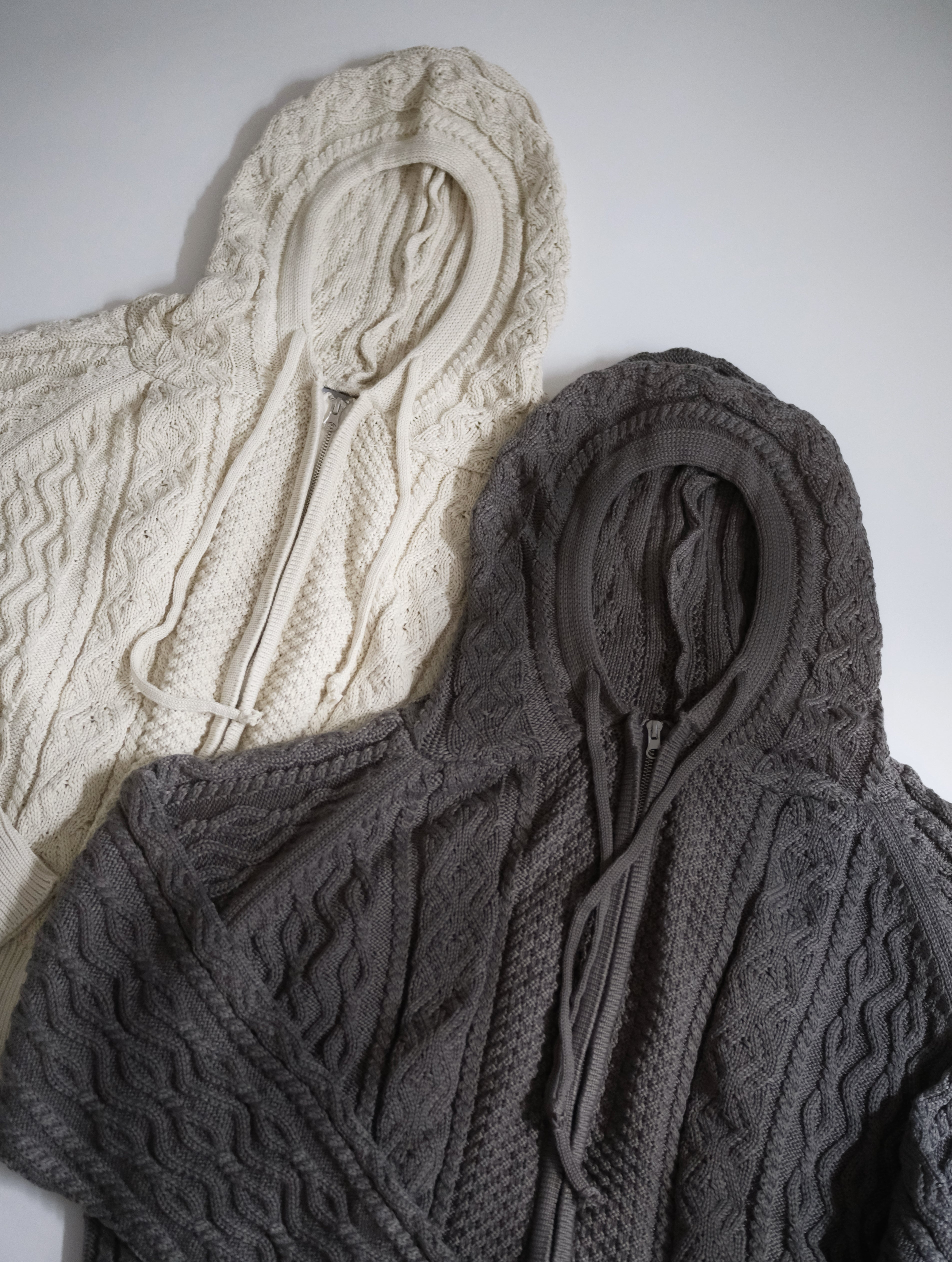 KR 男女同款(情侶裝)麻花紋針織外套