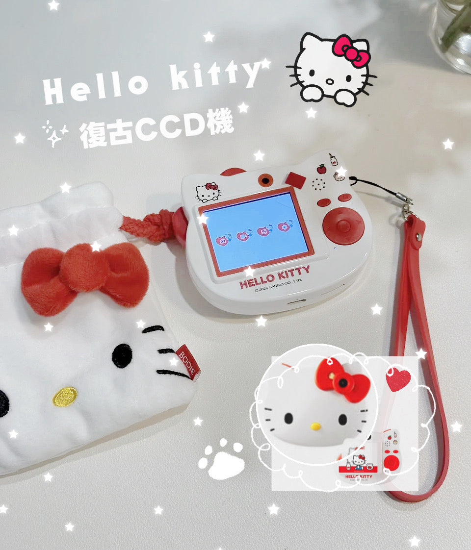 KR Hello kitty 復古感CCD限定相機📸