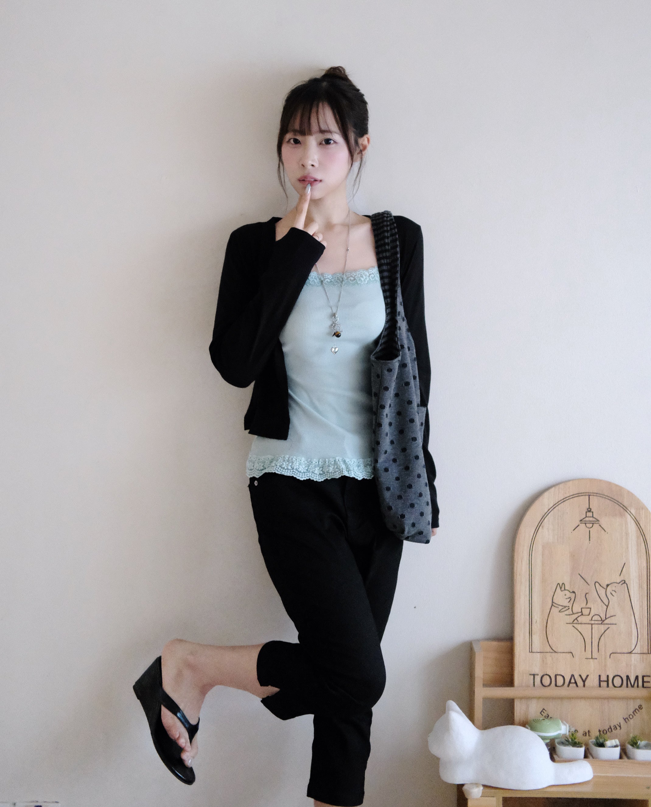 KR 韓國女團大熱 開叉7分褲