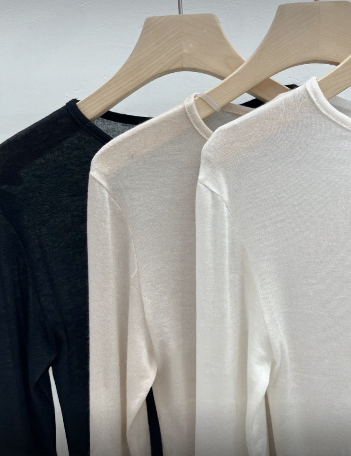 KR 會呼吸的棉質 超舒服透感上衣