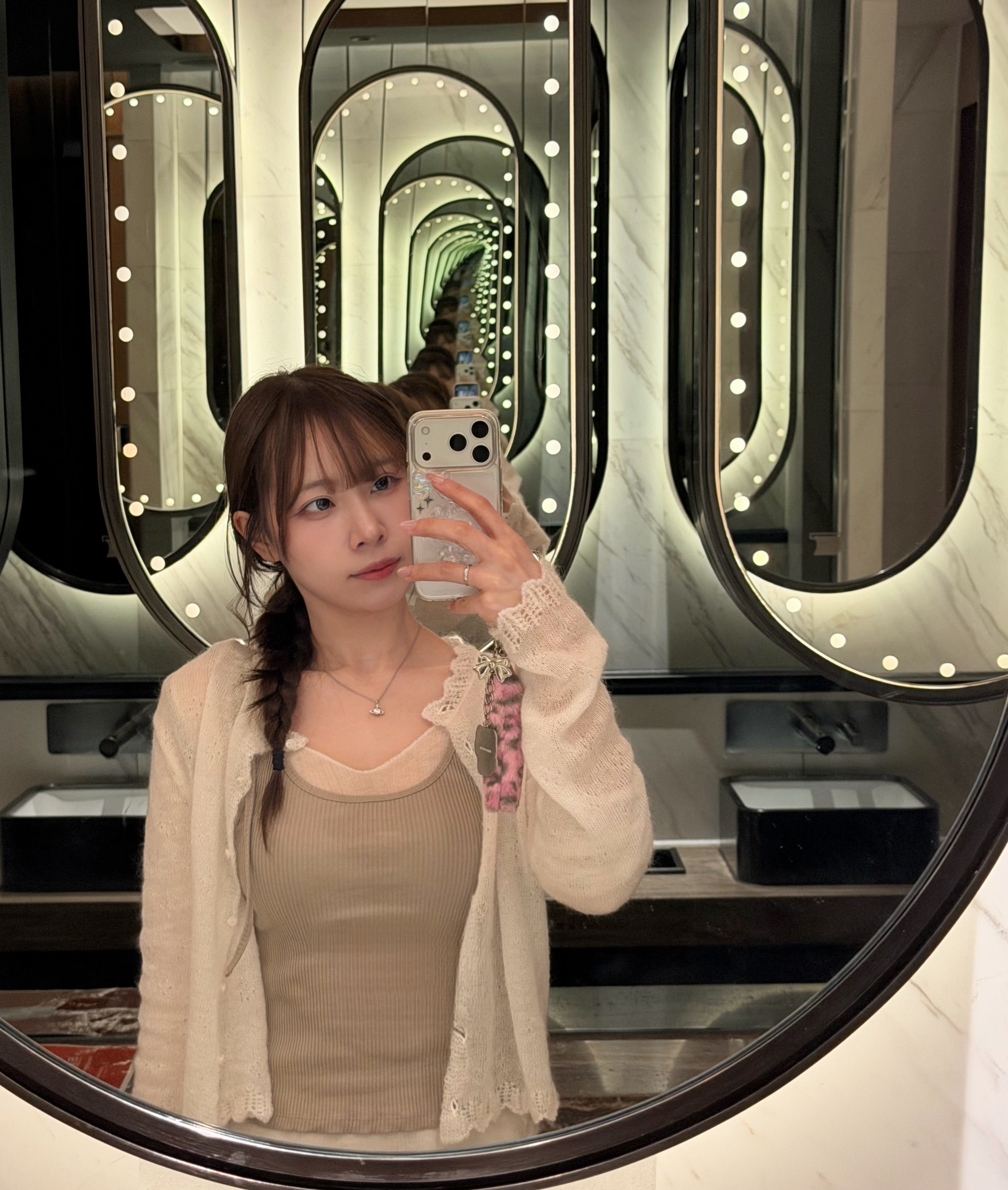 KR 春夏高質超薄羊毛清新花邊外套