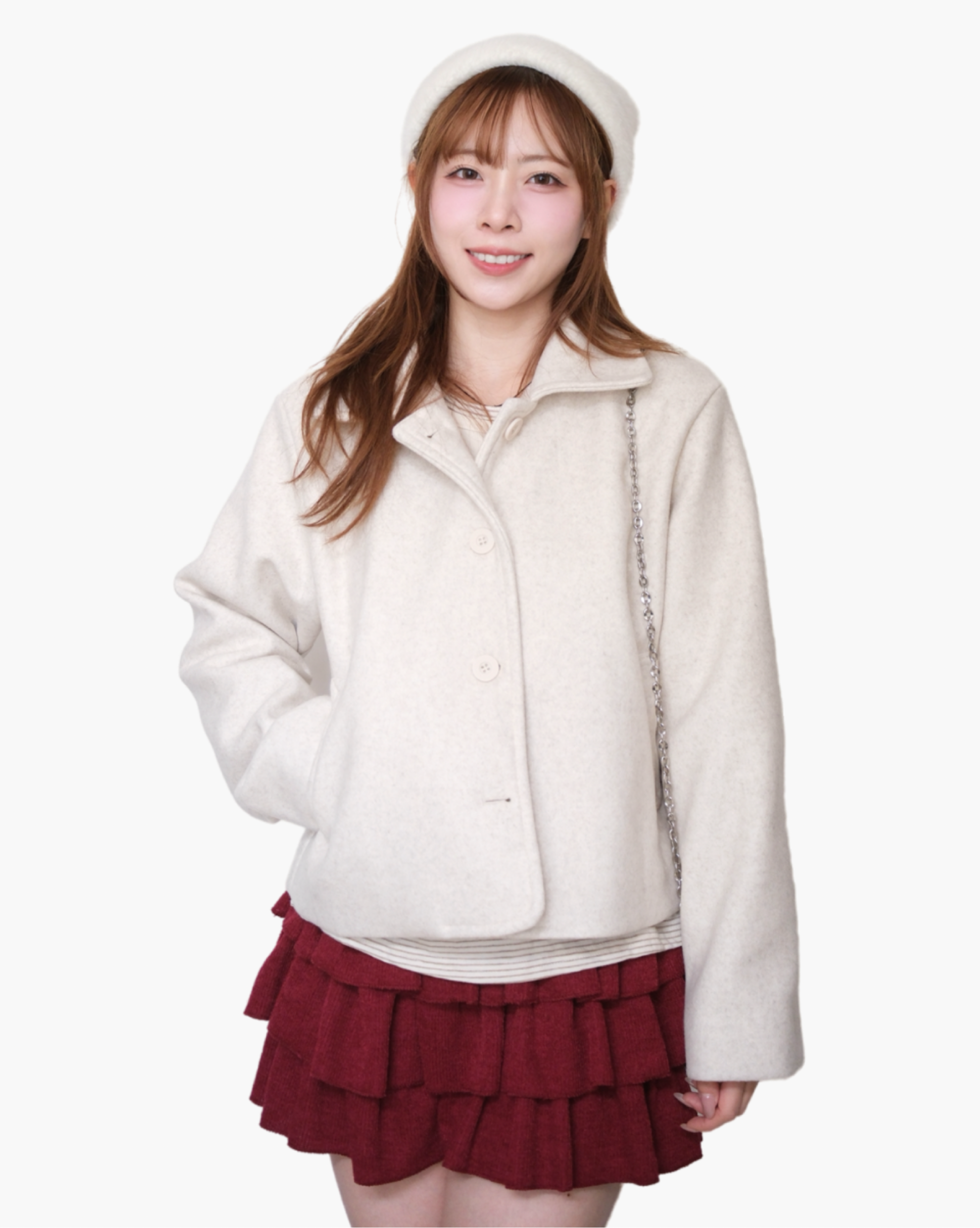 KR 春季小棉花糖薄外套