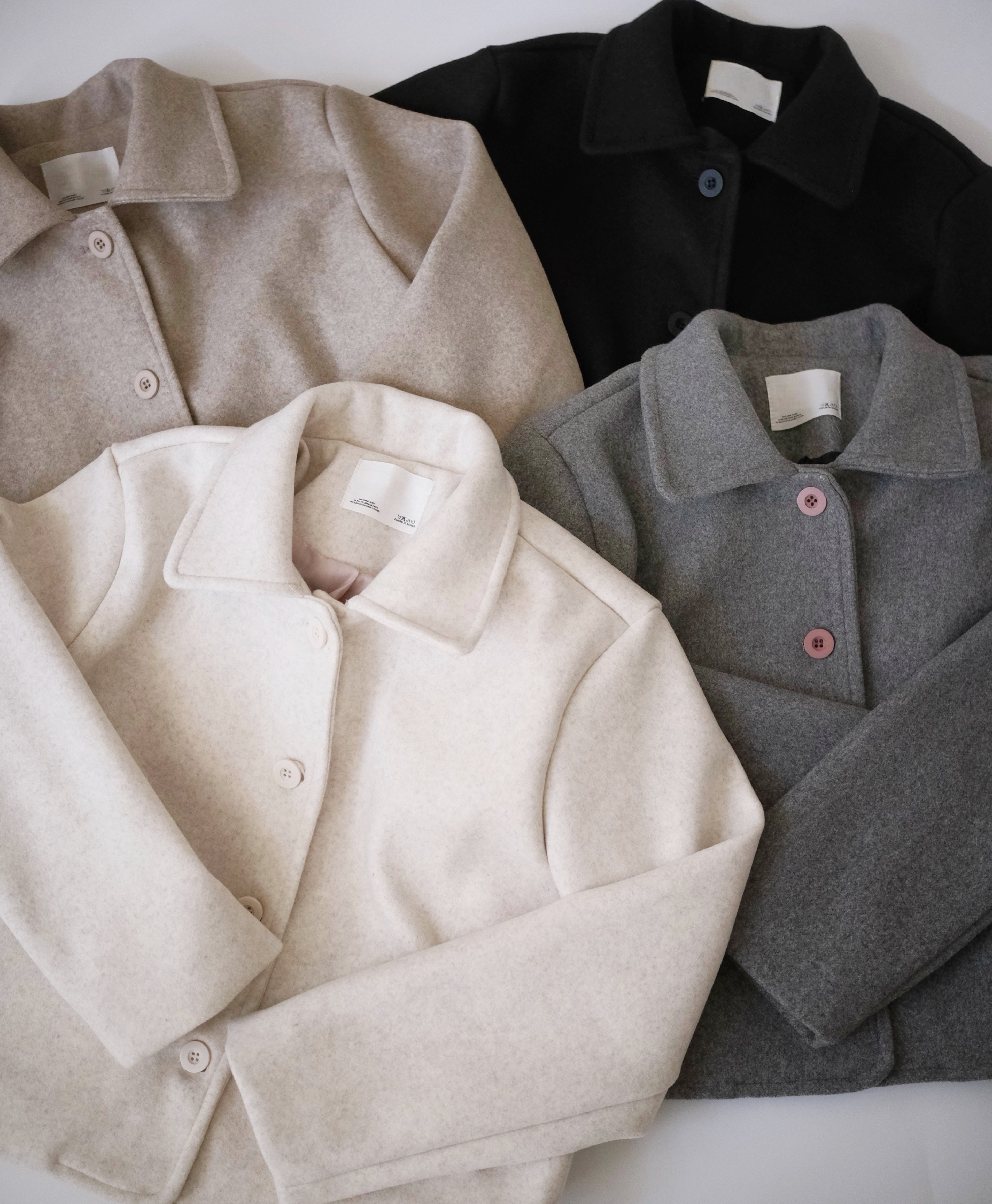 KR 春季小棉花糖薄外套