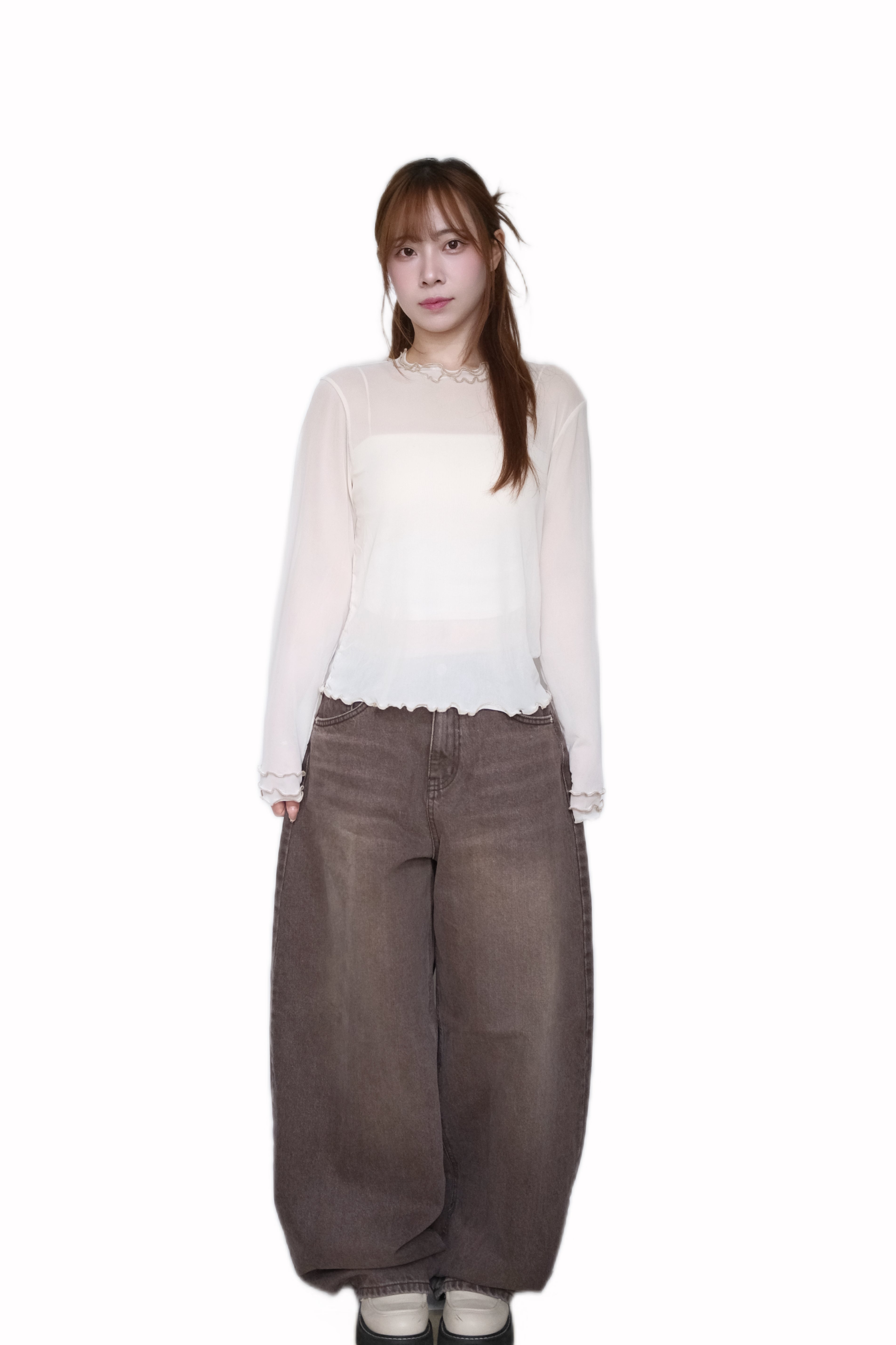 捲捲Ruffle Top (T251101)