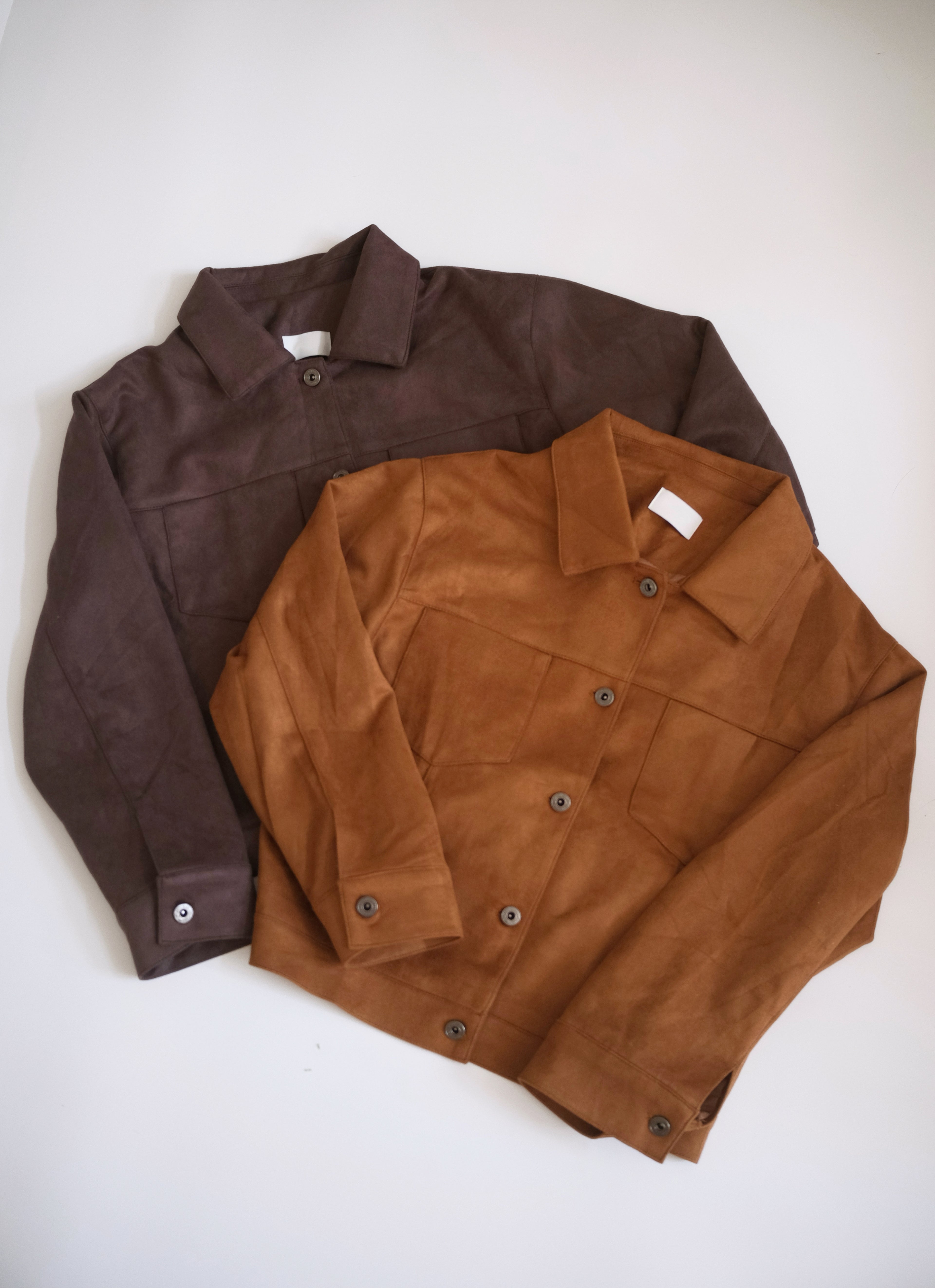 KR 韓國今年大熱麂皮外套 (J251103)