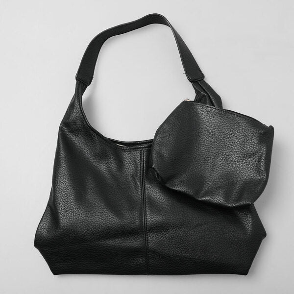 KR 荔枝皮男女同款上肩包