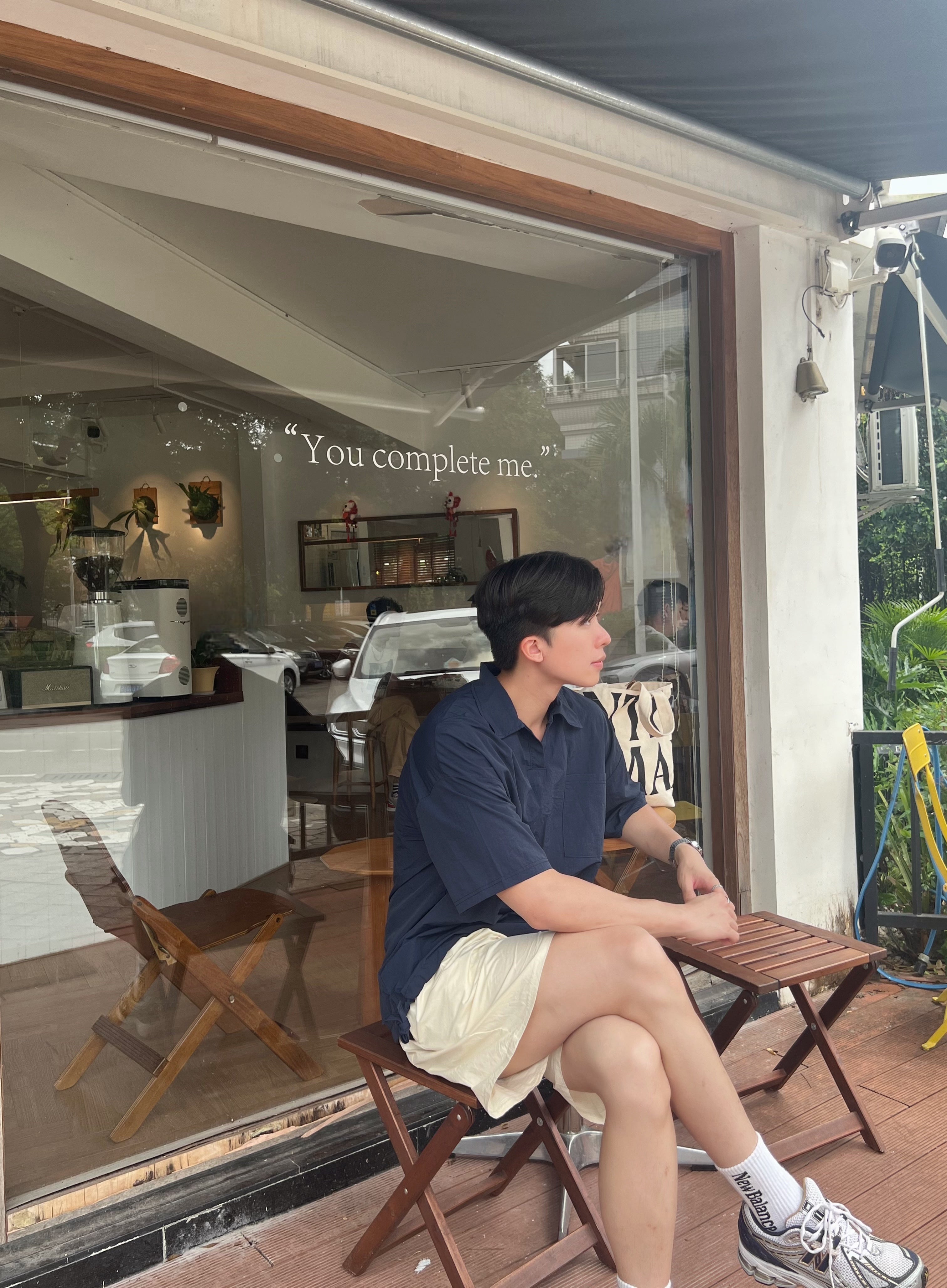 KR 夏季新款爽浪感情侶套裝