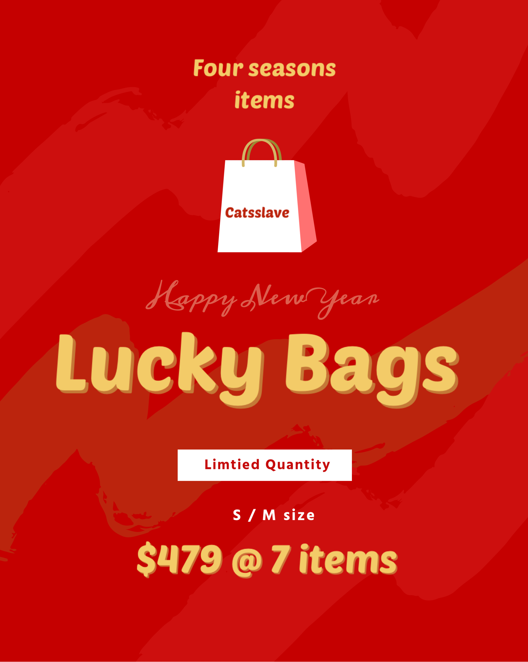 Catsslave Lucky Bags🎁