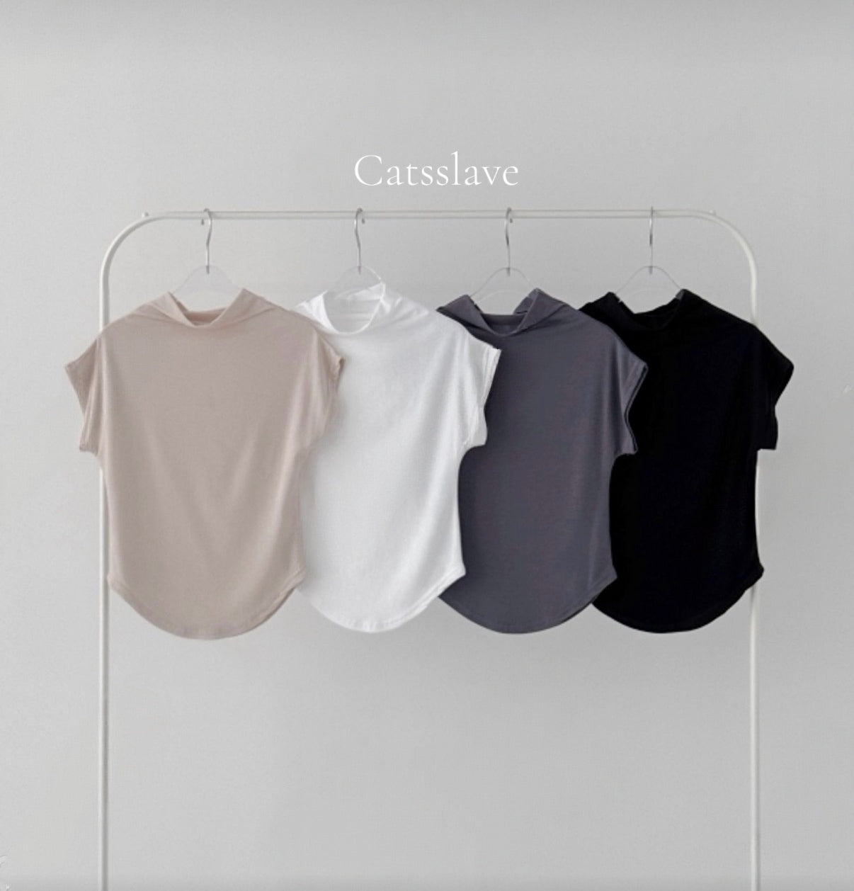 KR 🔥回饋價🔥半高領大彈性U型爆顯瘦T恤